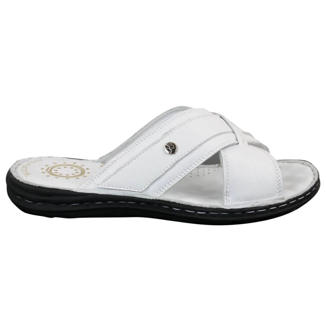 Wyndham W02: Chanclas de cuero genuino para hombre, impermeables y cómodas, ¡el verano en tus pies!